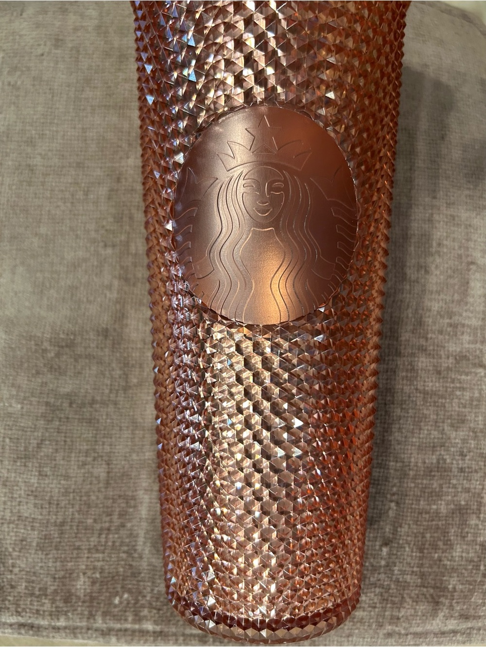 Starbucks 2019 Original Rose Gold Studded Venti Tumbler (24 oz)